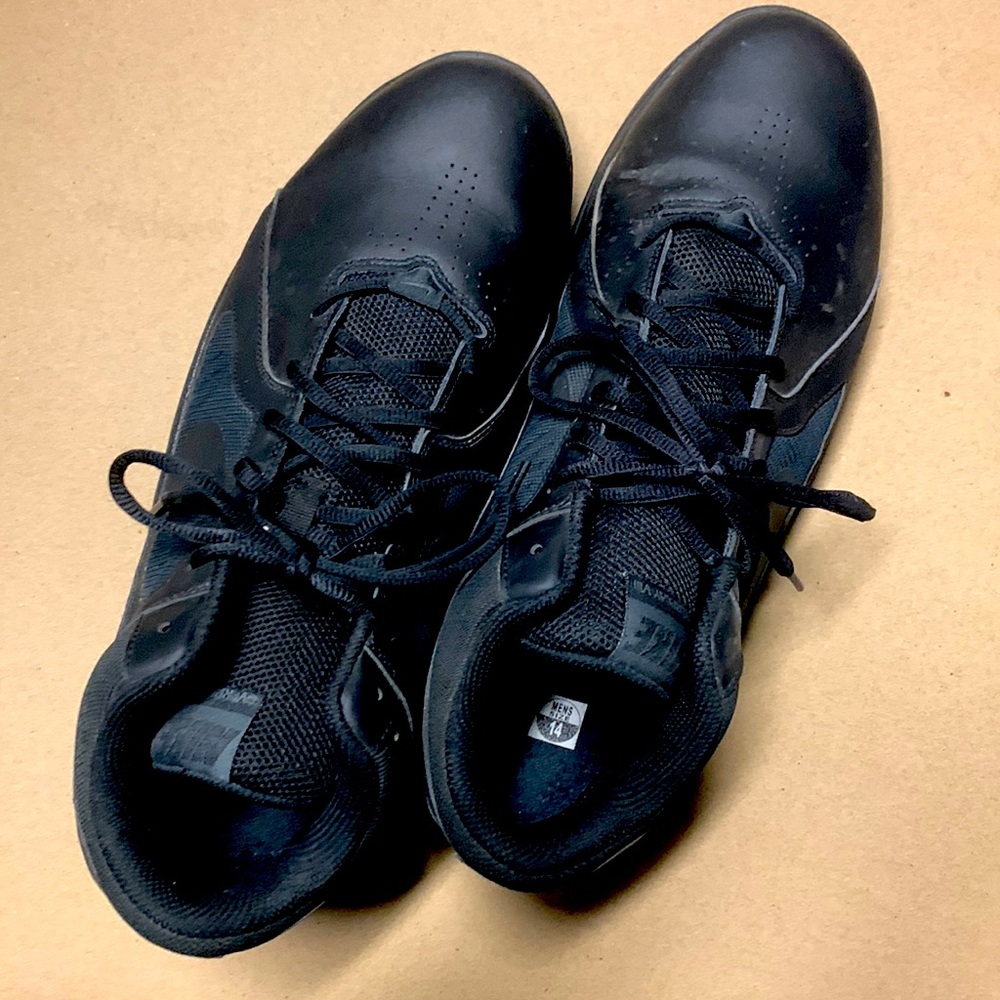 Nike Mens Overplay VIII 652903-001 Black Basketball Shoes Sneakers